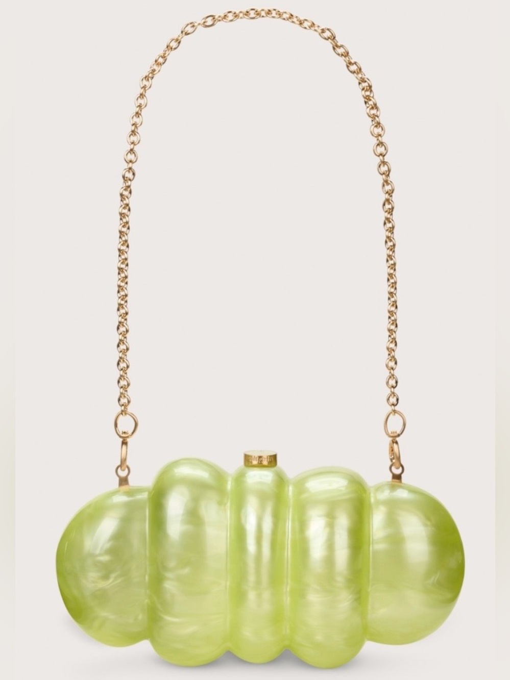 🍈 cult gaia honeydew puffer clutch